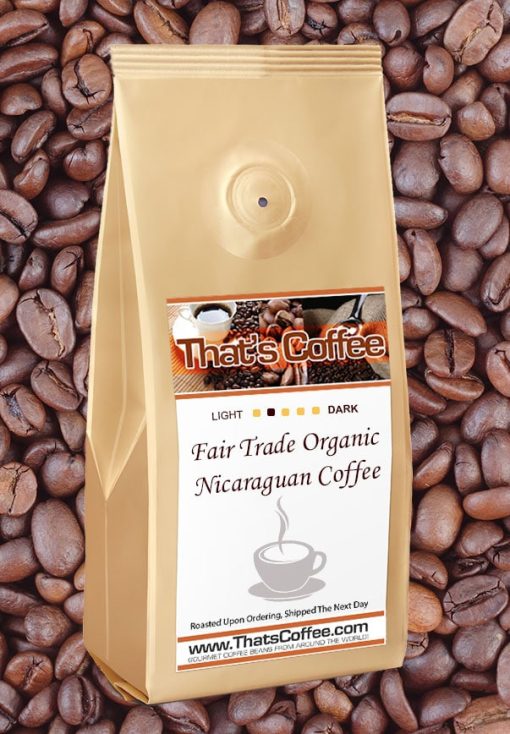 Fair Trade Organic Nicaraguan Coffee Beans