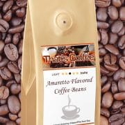 Amaretto Flavored Coffee Beans