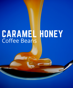 caramel honey flavored coffee beans