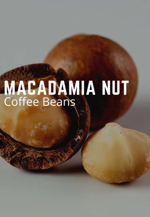 Macadamia Nut flavored coffee beans