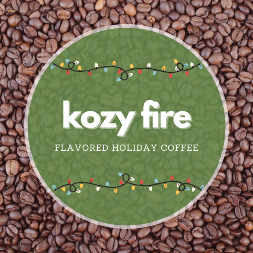 Kozy Fire Flavored Gourmet Coffee Beans