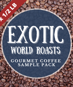 Exotic Coffee Beans – Light to Med Coffee Gift Sets