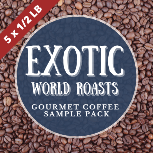 Exotic Coffee Beans – Light to Med Coffee Gift Sets