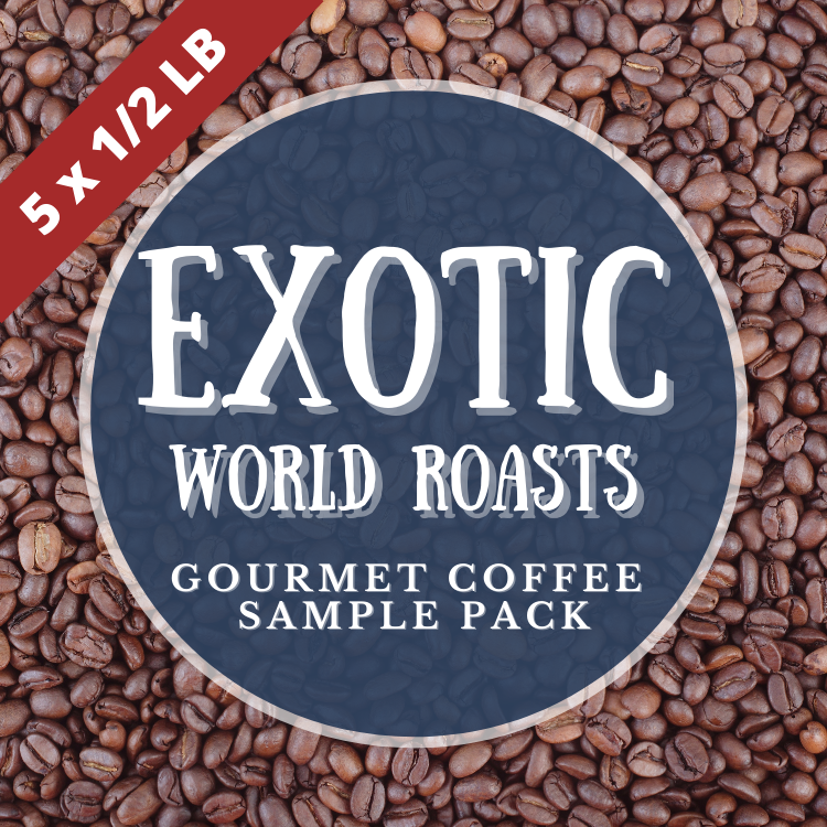Exotic coffee shop