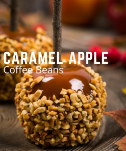 Caramel Apple flavored coffee beans