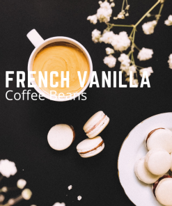French Vanilla flavored coffee beans
