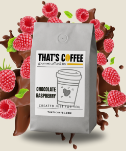 Chocolate Raspberry Flavored Coffee Beans