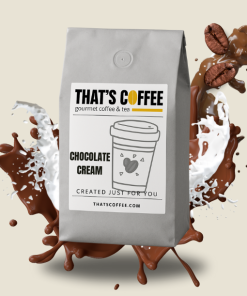 Caramel Cream Flavored Coffee Beans