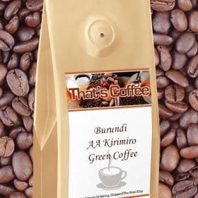 Burundi AA Kirimiro Green Coffee