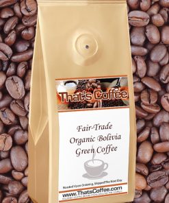 Fair-Trade Organic Bolivia Green Coffee