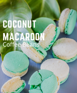 coconut macaroon coffee beans