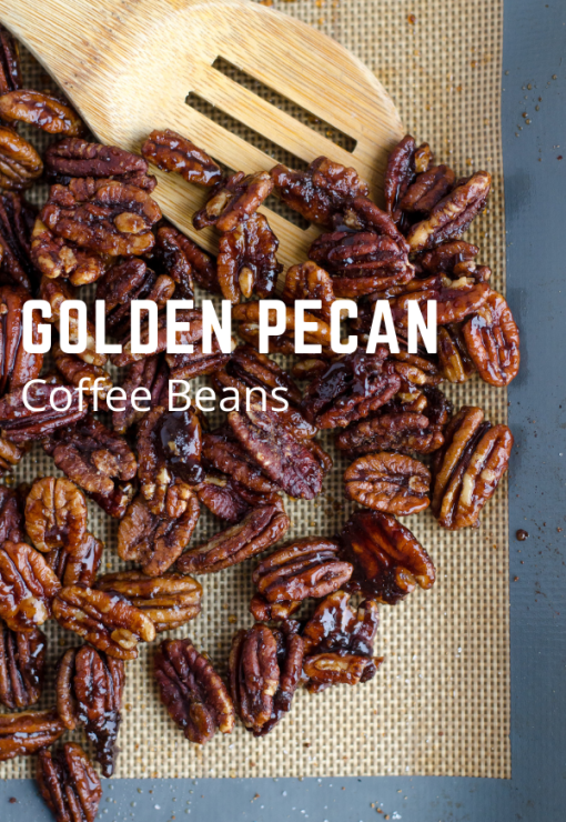 golden pecan coffee beans