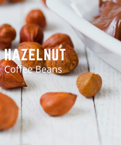 hazelnut flavored coffee beans