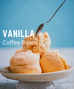 vanilla flavored coffee beans