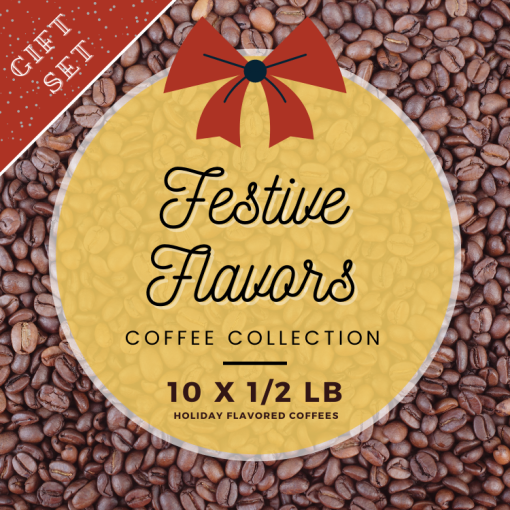 Festive Flavors Christmas Coffee Beans Gift Set