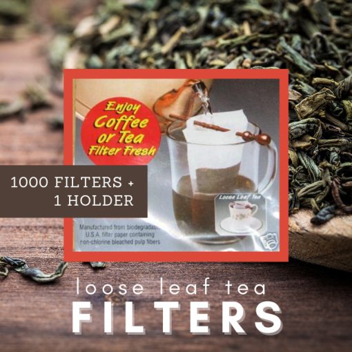 Tea Filters for Loose Leaf Tea (1000 pack)