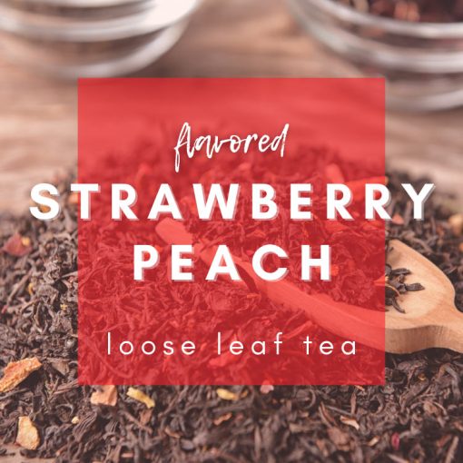 Strawberry Peach Flavored Tea