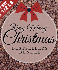 Very Merry Christmas Coffee Sampler - Bestsellers