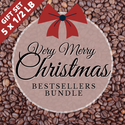Very Merry Christmas Coffee Sampler - Bestsellers
