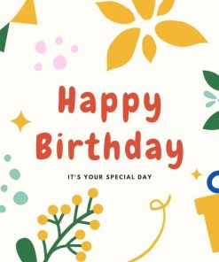 Gift Card - Happy Birthday