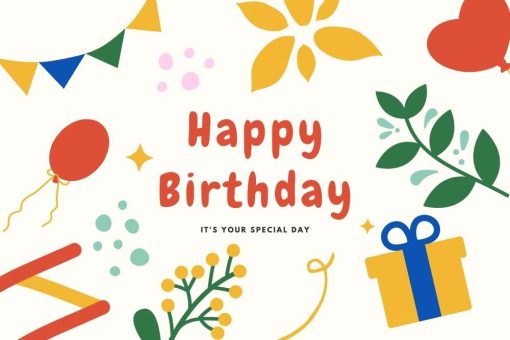 Gift Card - Happy Birthday