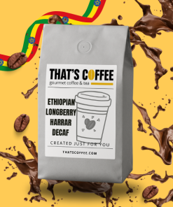 Decaf Ethiopian Longberry Harrar Coffee