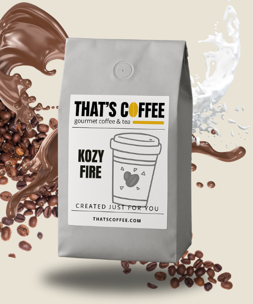 Kozy Fire Flavored Gourmet Coffee Beans