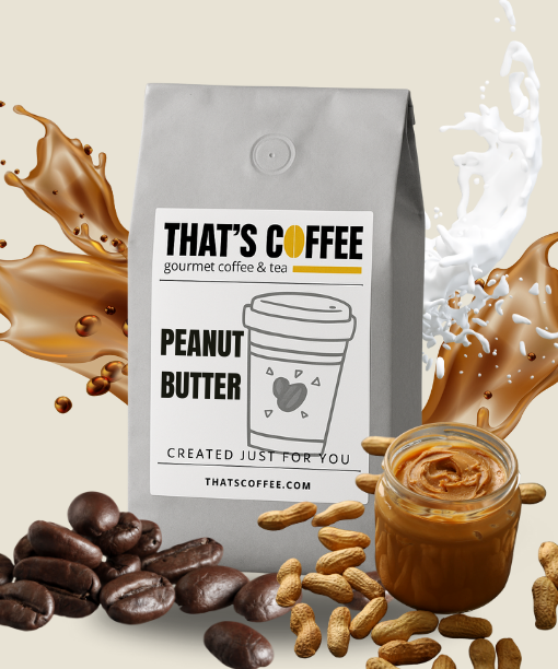 Peanut Butter Flavored Coffee Beans