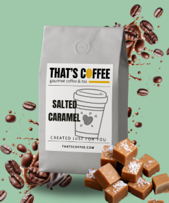 Salted Caramel Flavored Coffee Beans