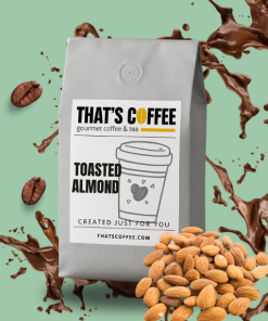 Flavored Toasted Almond Coffee Beans