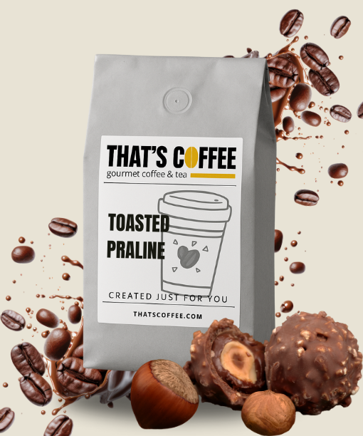 Toasted Praline Flavored Coffee Beans