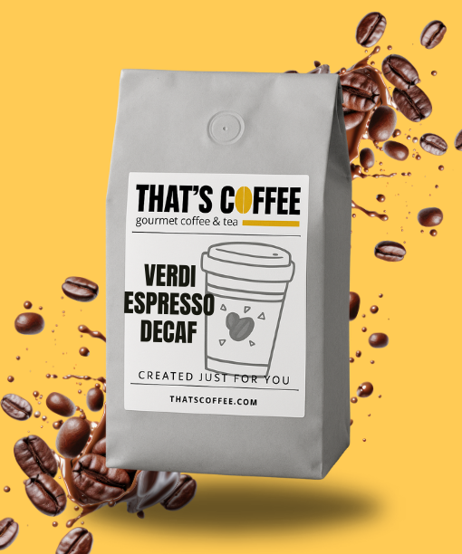 Verdi Espresso Decaf Coffee Beans
